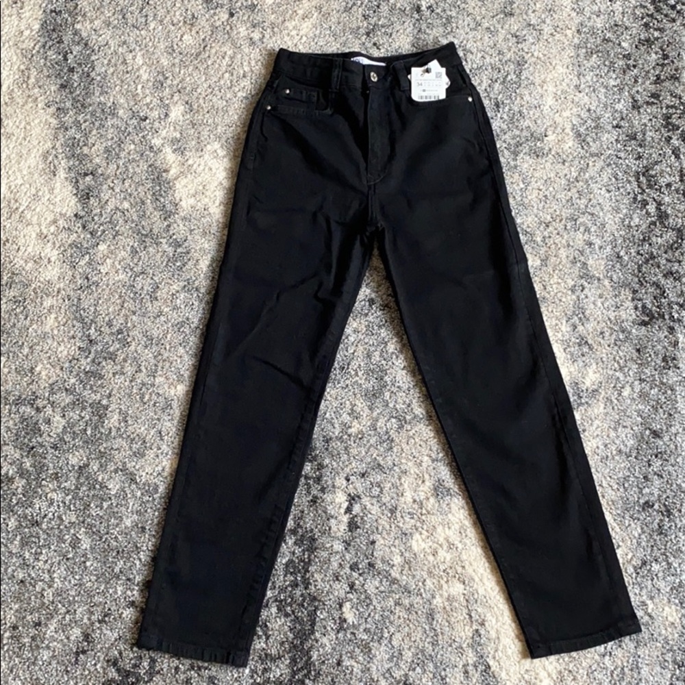 NWT ZARA Mom Slim Fit Denim